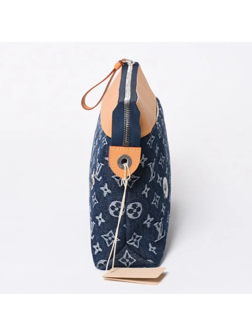 Louis Vuitton Handbag Clutch Pochette Voyage Monogram Denim